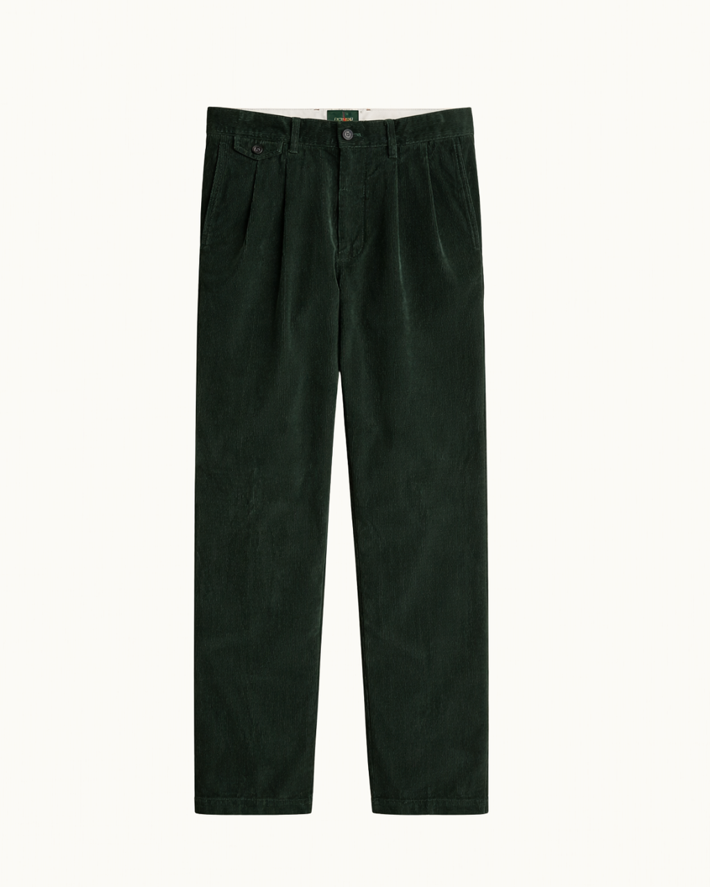 Relaxed Double-Pleated Corduroy Pant By J.Crew