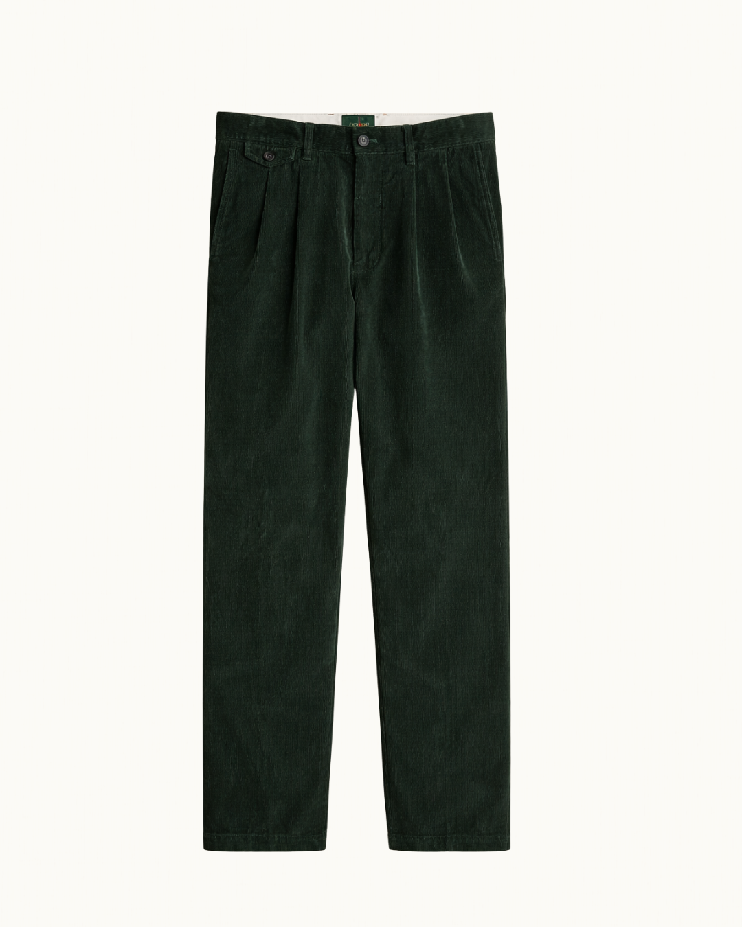 Relaxed Double-Pleated Corduroy Pant By J.Crew
