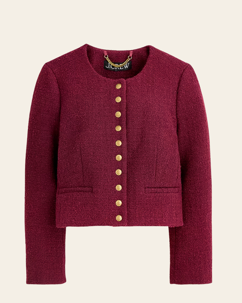Bridgette Lady Jacket In Tweed By J.Crew