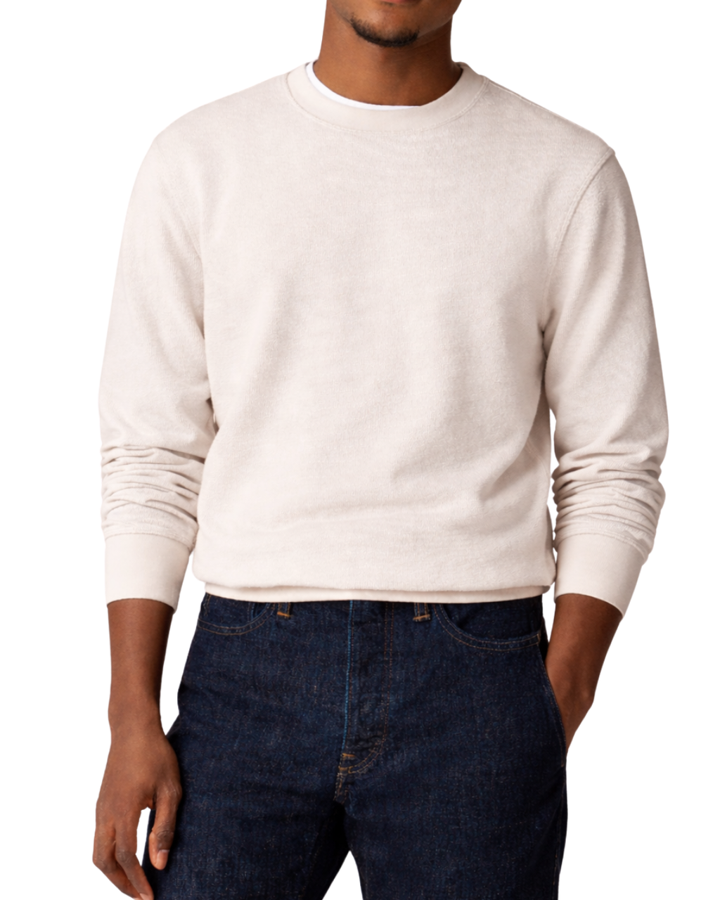 Long-Sleeve Textured Sweater-Tee By J.Crew