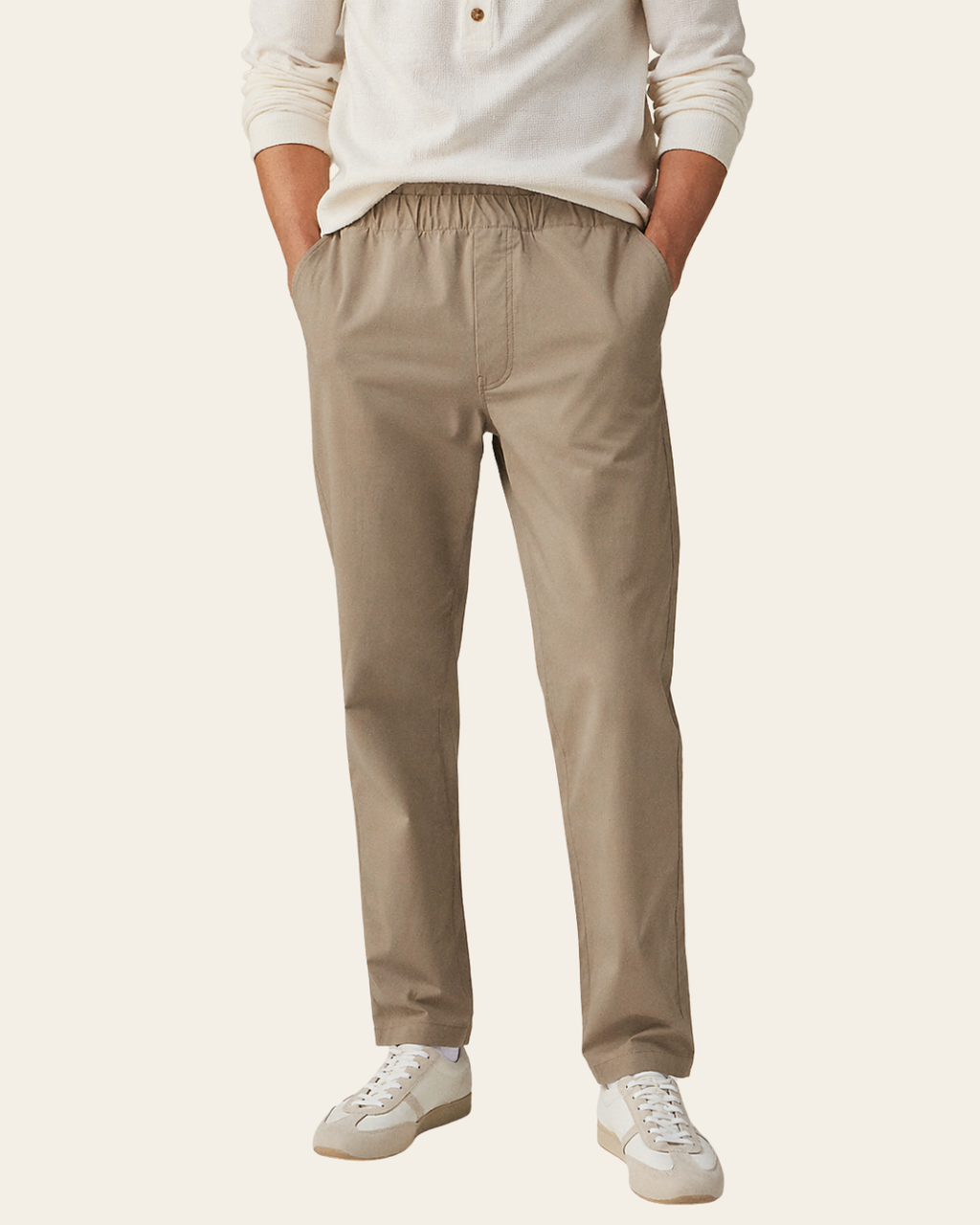 Drawstring Pant In Stretch Cotton Blend by J.Crew