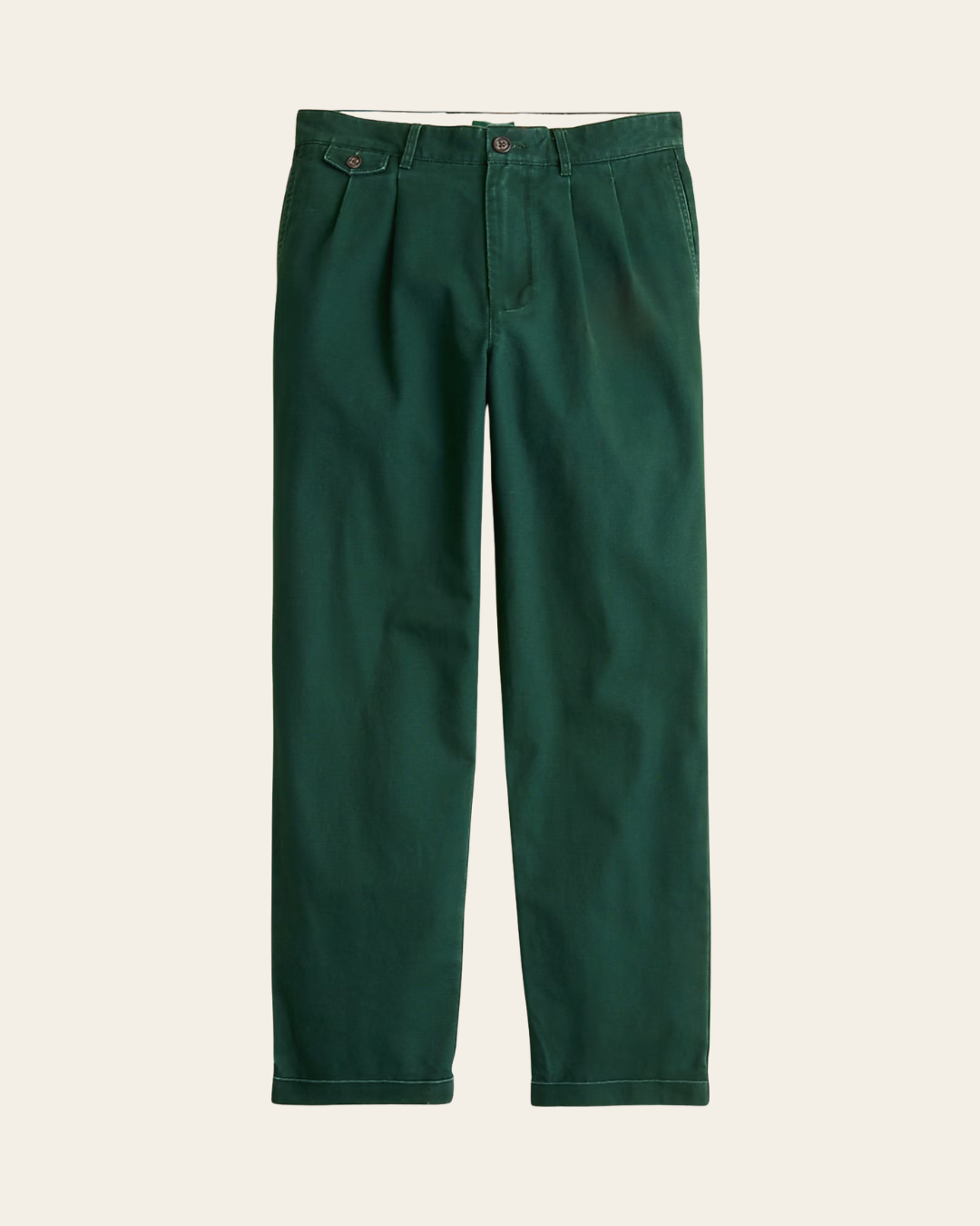 Relaxed-Fit Double-Pleated Chino Pant By J.Crew