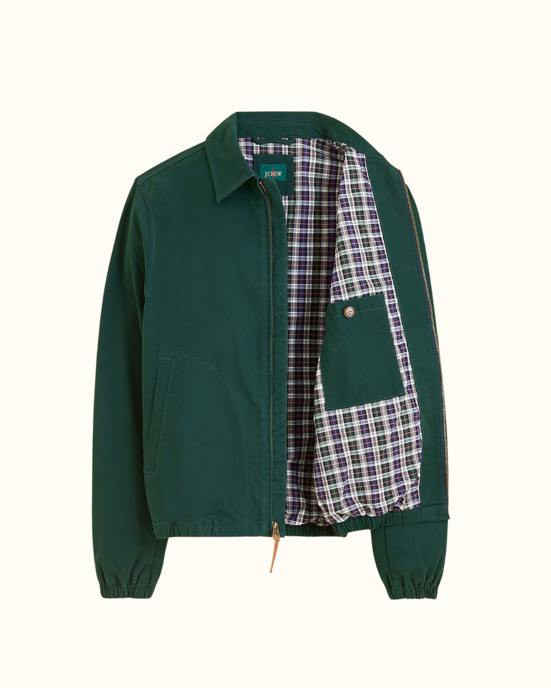 Harrington Jacket In Cotton Twill By J.Crew