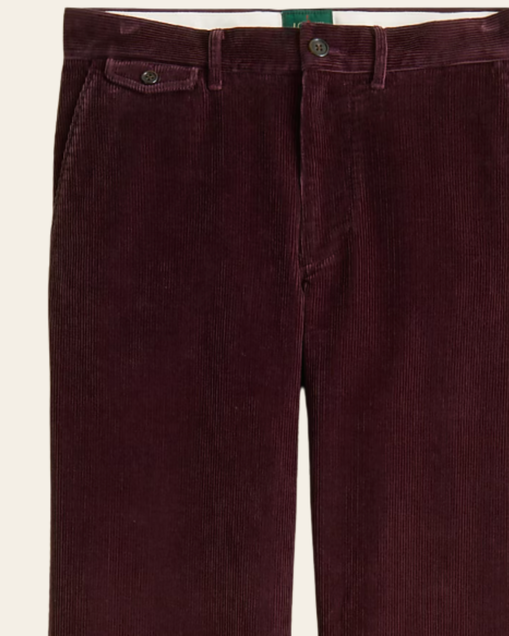 Classic-Fit 10-Wale Corduroy Trouser By J.Crew