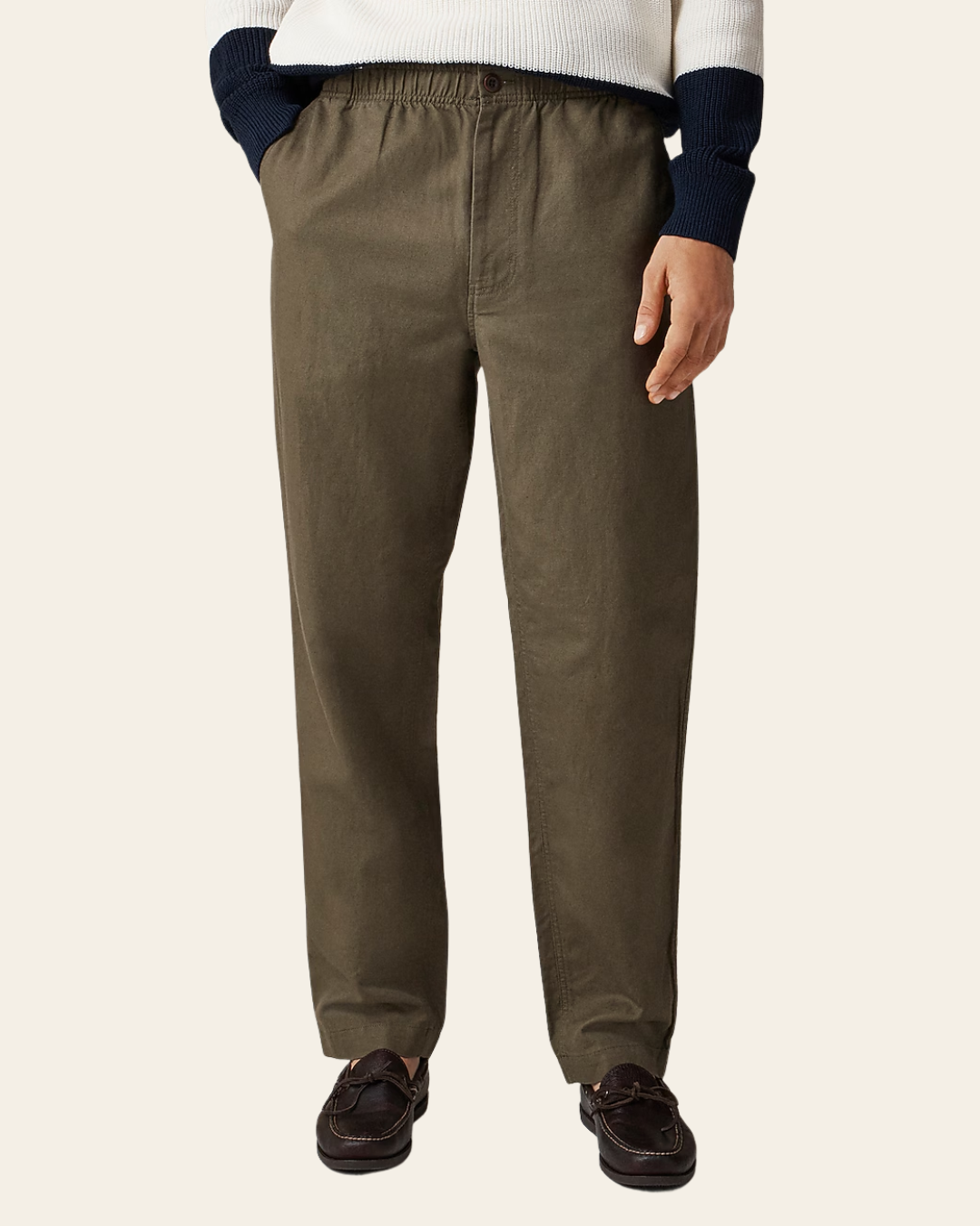 Pier Pant In Cotton-Linen Blend Canvas By J.Crew