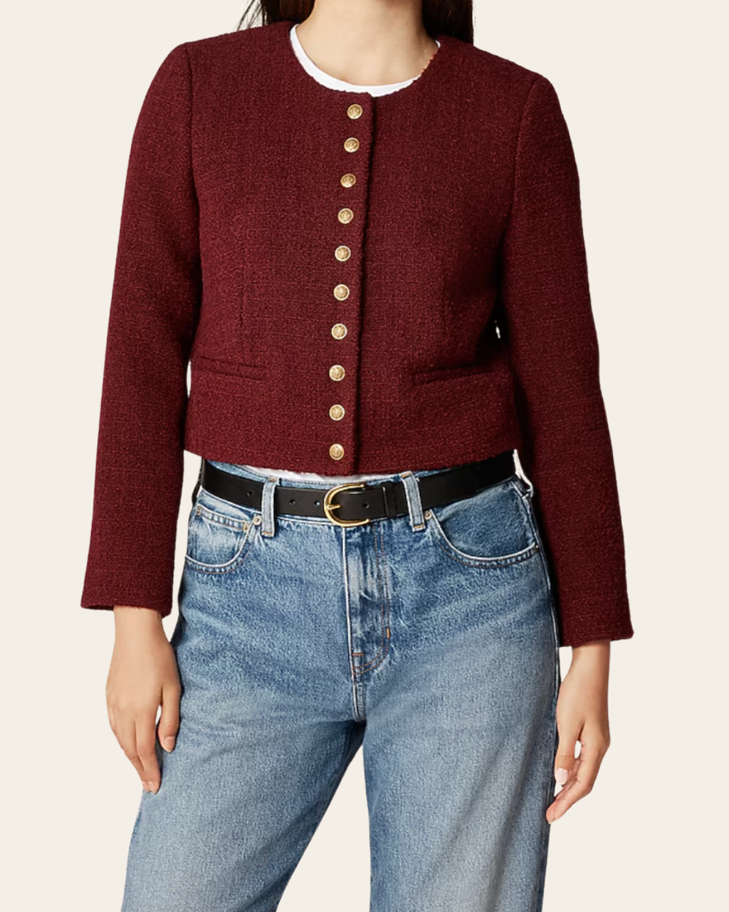 Bridgette Lady Jacket In Tweed By J.Crew