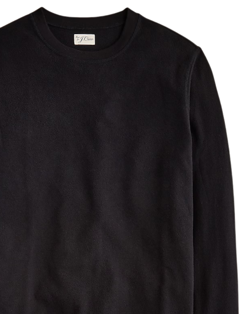 Long-Sleeve Textured Sweater-Tee By J.Crew