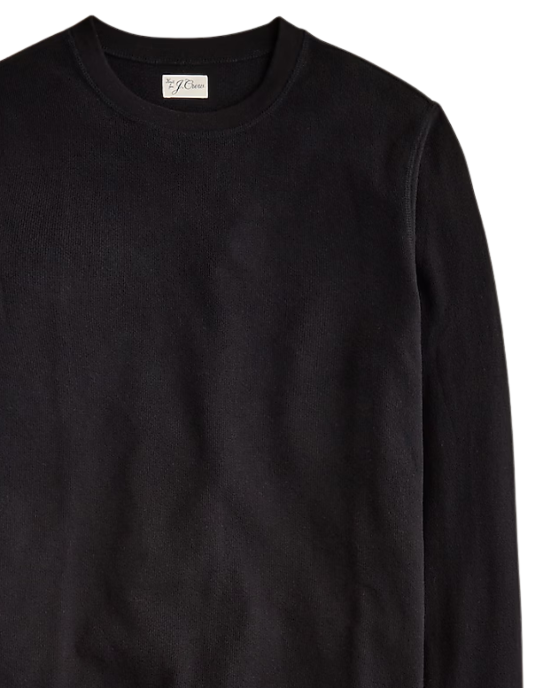 Long-Sleeve Textured Sweater-Tee By J.Crew