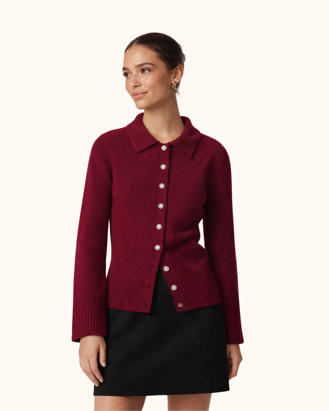 Milano-Stitch Cinched-Waist Cardigan By J.Crew