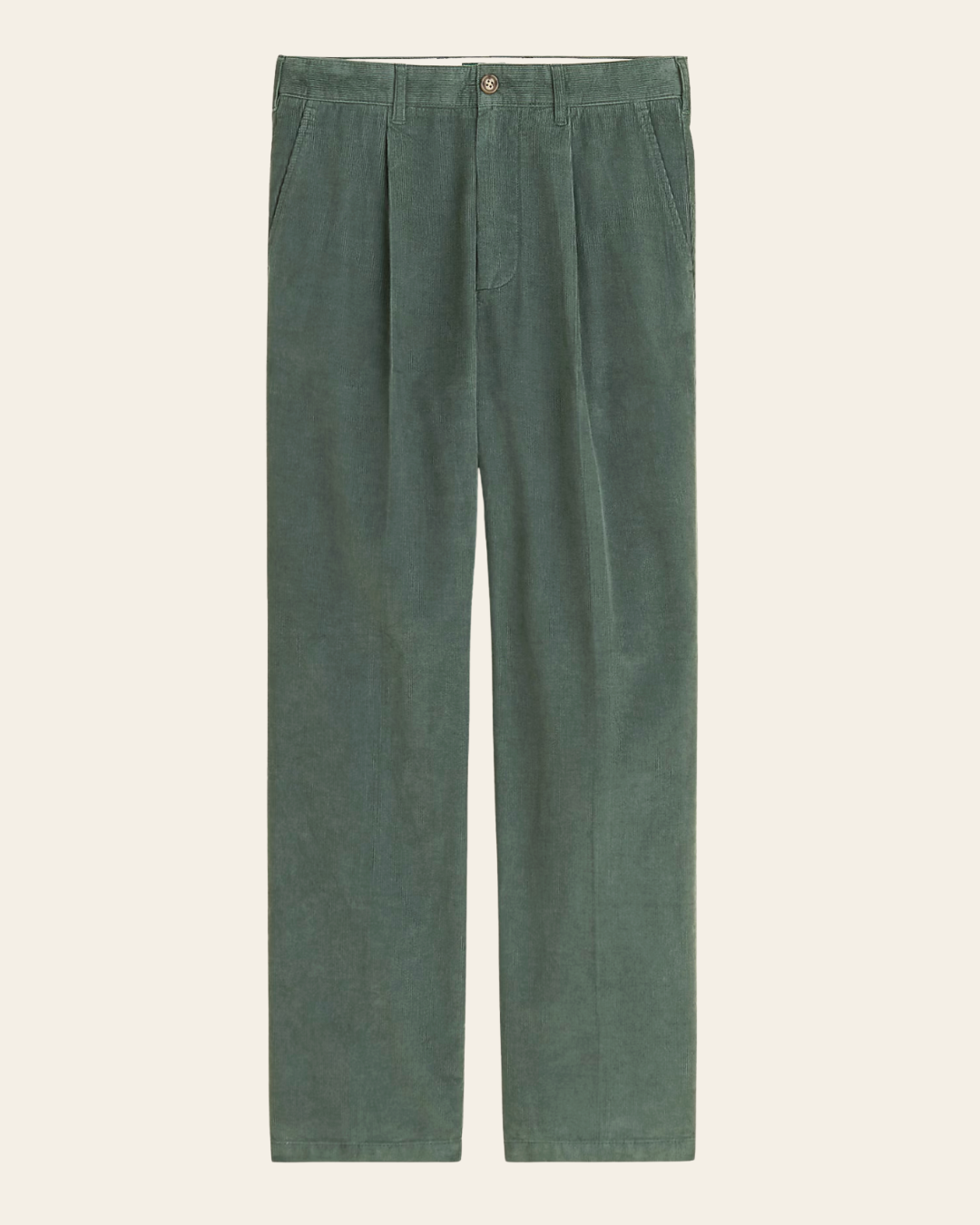 Classic-Fit Pleated 14-Wale Corduroy Trouser By J.Crew