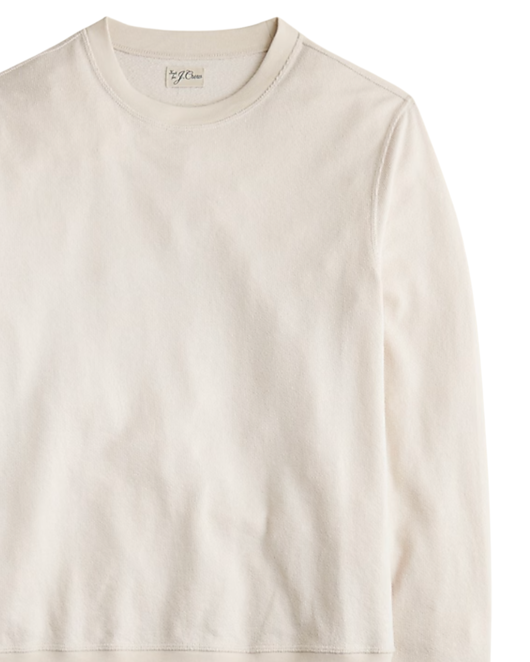 Long-Sleeve Textured Sweater-Tee By J.Crew