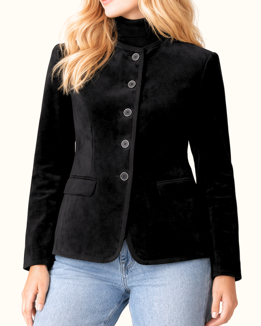 Cora Lady Jacket In Velvet By J.Crew