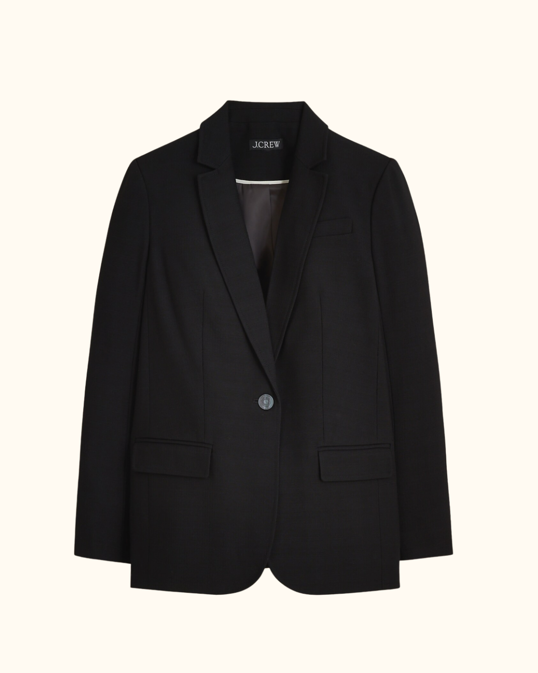 Arden Blazer In Luster Canvas By J.Crew