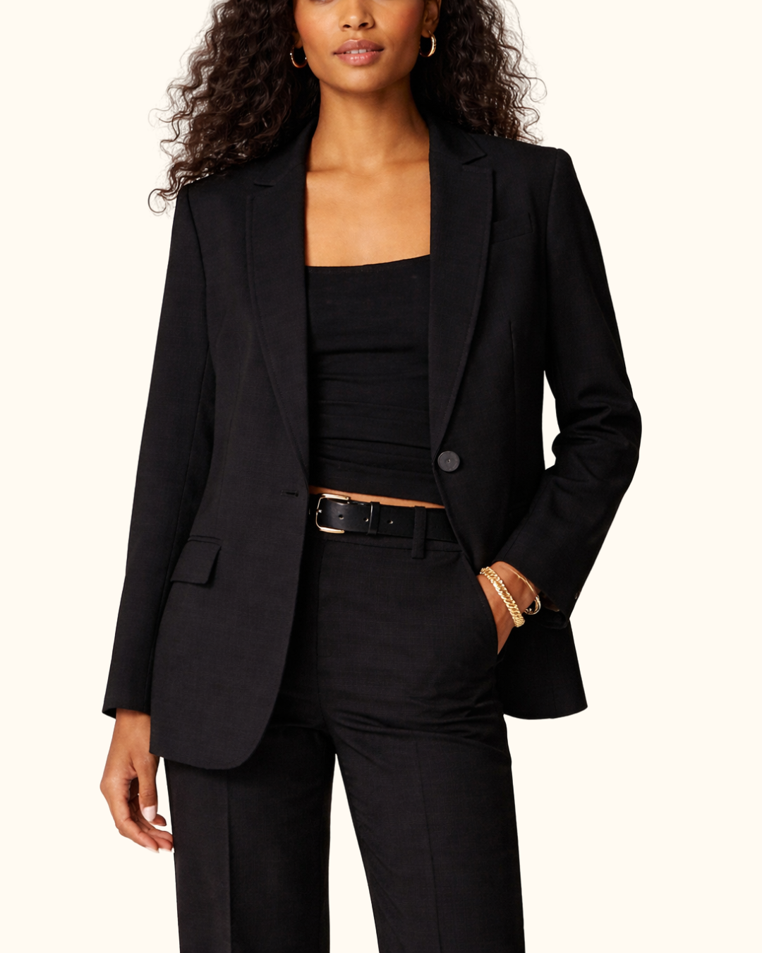 Arden Blazer In Luster Canvas By J.Crew